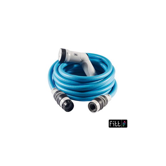 MANGUERA EXTENSIBLE IKON AZUL  15 M CON ACCESORIOS