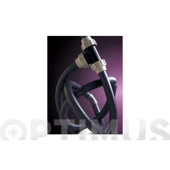 MANGUERA FLEXIBLE HIDROTUBO 43 X 50 PVC 