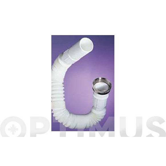 MANGUITO SIFON EXTENSIBLE 30 A 80CM RACORD PLASTICO 32 - 1"1/4 ESPIROFLEX 
