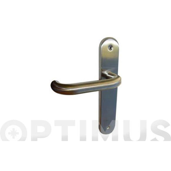 MANILLA PLACA 245X45 INOX " U " CARVI