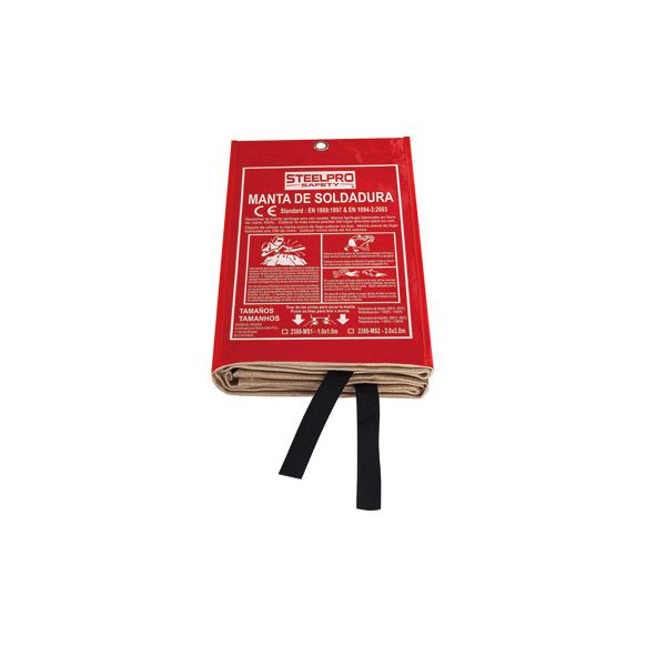 MANTA IGNIFUGA PROTECCION SOLDADURA 2 X 2 MTR MARCA