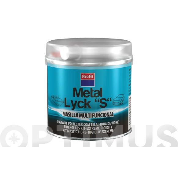 MASILLA REPARACION POLIESTER METAL-LYCK S 250 GR KRAFFT