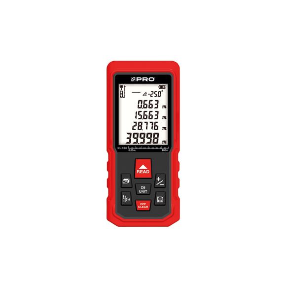 MEDIDOR DE DISTANCIA LASER 40 MT MOD 54351 ACHA