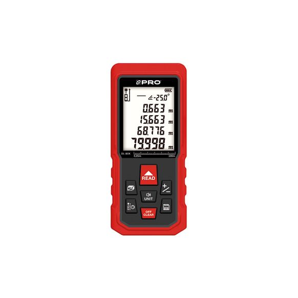 MEDIDOR DE DISTANCIA L&Aacute;SER 60 MT  MOD. 54352  ACHA