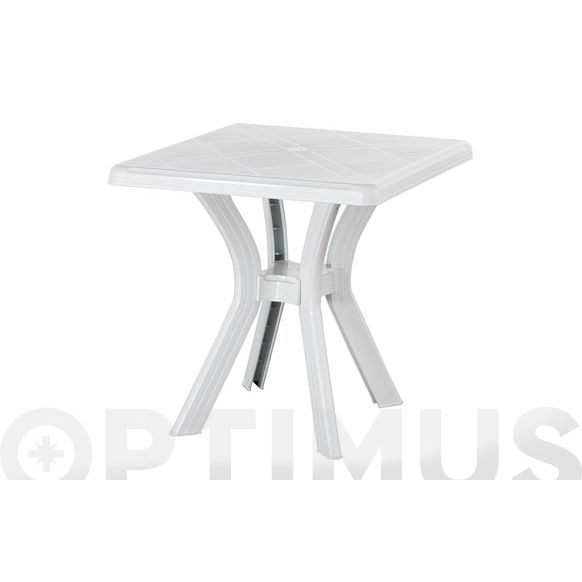 MESA CUADRADA 75 X 75 X 73 CM DAITO BLANCO