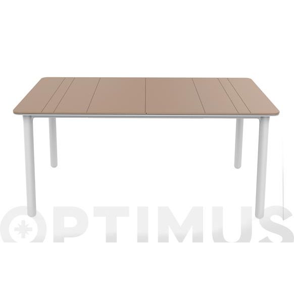 MESA RECTANGULAR 160X90 CM NOA BLANCO
