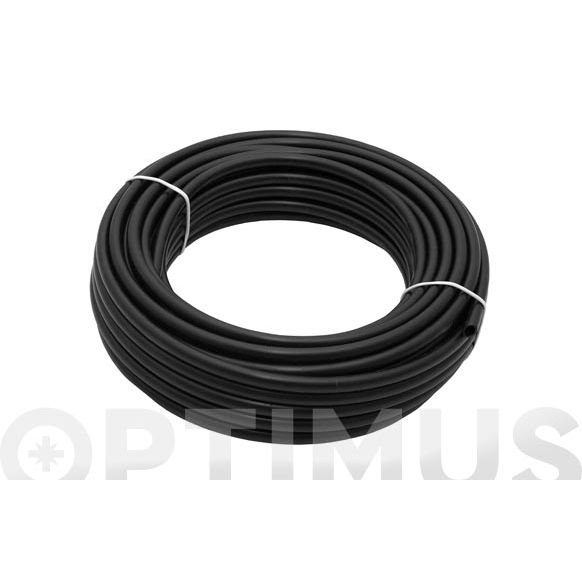 MICROTUBO FLEXIBLE &Oslash; 4 MM / 50 M. PARA GOTEO NEGRO