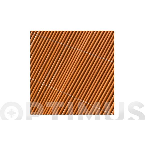 MIMBRE SINTETICO IMITACION MADERA LOP MARRON 2X3 CM