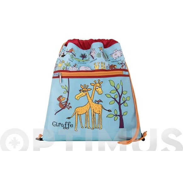 MOCHILA CUERDAS INFANTIL JUNGLA