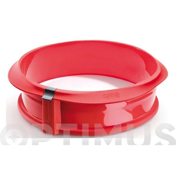 MOLDE DESMONTABLE DUO ROJO REDONDO LEKUE 