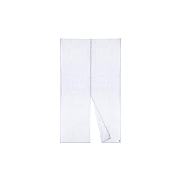 MOSQUITERA PARA PUERTA CIERRE MAGNETICO 120 X 220 CM BLANCA