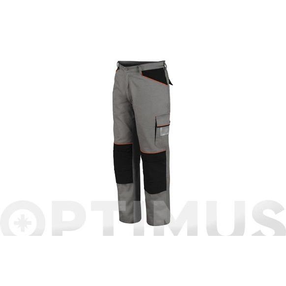 PANTALON LARGO SHOT GRIS T/M ALGODON STARTER