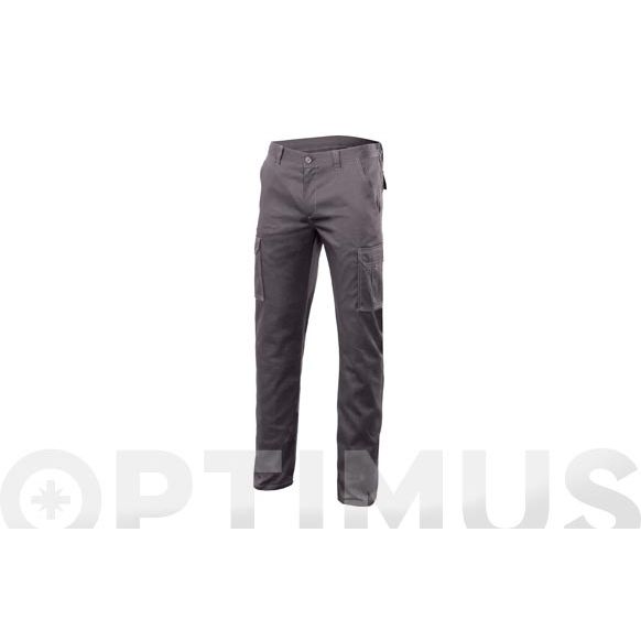 PANTALON MULTIBOLSILLOS STRETCH GRIS 44
