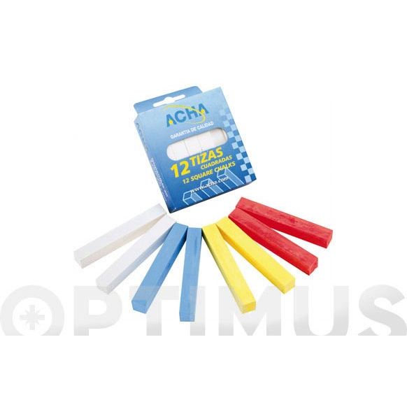 PAQUETE DE TIZA DE YESO BLANCA ACHA 