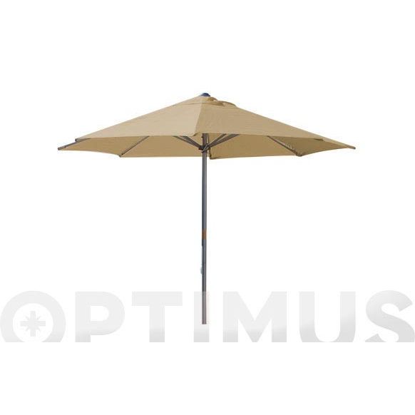 PARASOL ALUM 300 CM TUBO 4,8 TAUPE -M-
