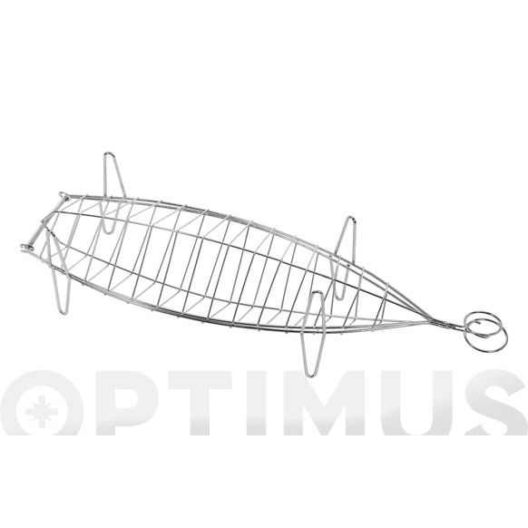 PARRILLA BESUGUERA INOX 14 X 60 X 19 CM