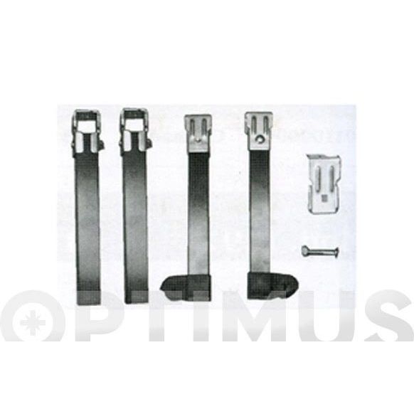 PATAS SOMIER CON RUEDAS 250 X 30 X 30 MM ZORRO