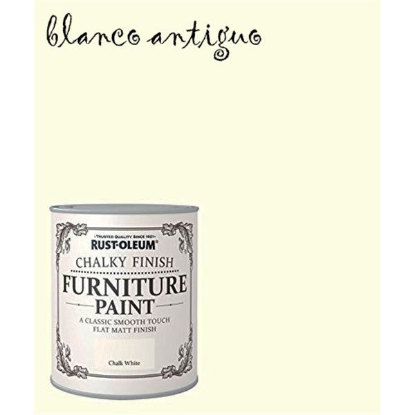 PINTURA EFECTO TIZA CHALKY BLANCO ANTIGUO 750ML  4080203  XYLAZEL
