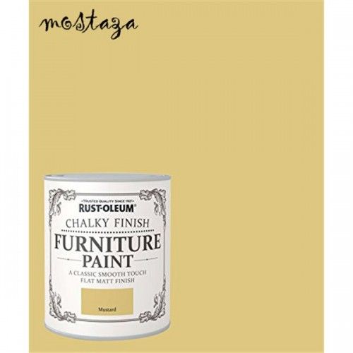 PINTURA EFECTO TIZA CHALKY MOSTAZA 750ML  4080403  XYLAZEL