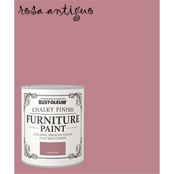 PINTURA EFECTO TIZA CHALKY ROSA ANTIGUO 750ML  4081603  XYLAZEL