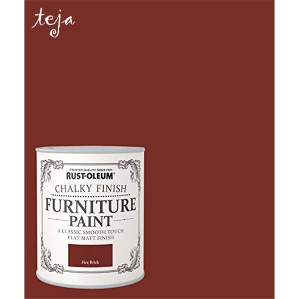 PINTURA EFECTO TIZA CHALKY TEJA 750ML  4080703 XYLAZEL