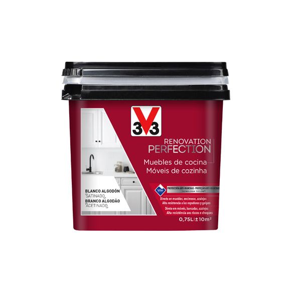 PINTURA RENOVACION COCINAS RENO PERFECTION 750 ML BLANCO ALGOD&Oacute;N