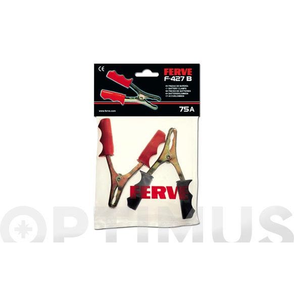 PINZAS ARRANQUE BATERIA (2 UDS) 75 A F427B FERVE