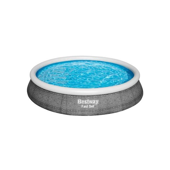 PISCINA FAST SET RATAN 7340 L DEPURADORA DE CARTUCHO 2006 L/H &Oslash; 396 X 84 CM
