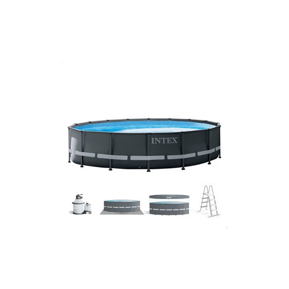 PISCINA REDONDA DESMONTABLE ULTRA XTR CON DEPURADORA Y ACCESORIOS &Oslash; 488 X 122 CM