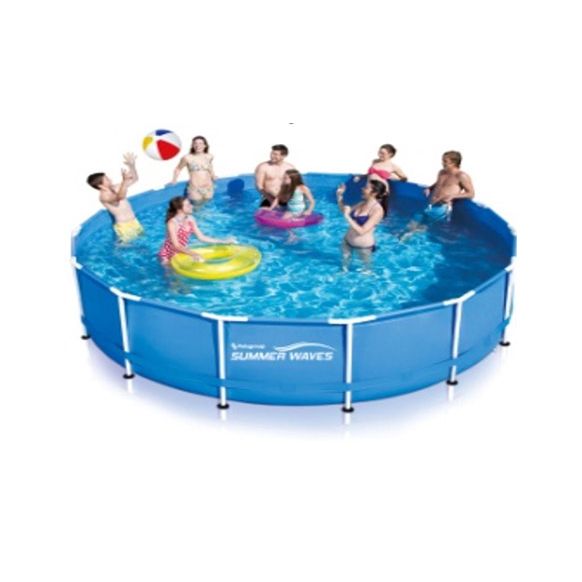 PISCINA REDONDA TUBULAR CON DEPURADORA 457 X 84 CM
