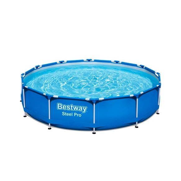 PISCINA STEEL PRO 6473 L DEPURADORA DE CARTUCHO 1249 L/H  &Oslash; 366 X 76 CM