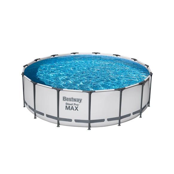 PISCINA STEEL PRO MAX 16015 L DEPURADORA DE CARTUCHO 3028 L/H  &Oslash; 457 X 122 CM