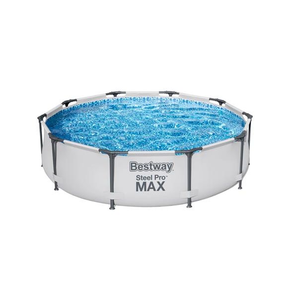 PISCINA STEEL PRO MAX 4678 L DEPURADORA DE CARTUCHO 1249 L/H  &Oslash; 305 X 76CM