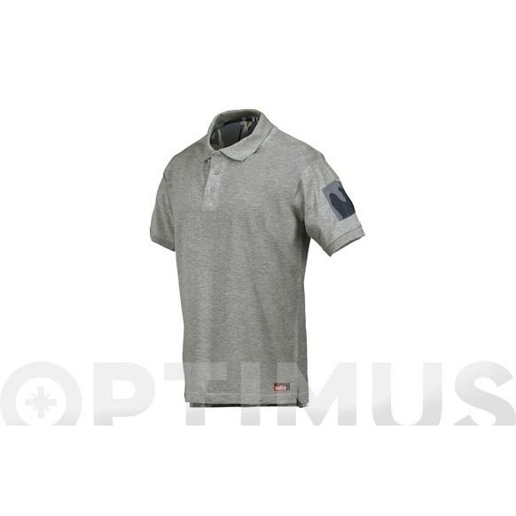 POLO M/CORTA MIMETIZADO GRIS T.XL STARTER