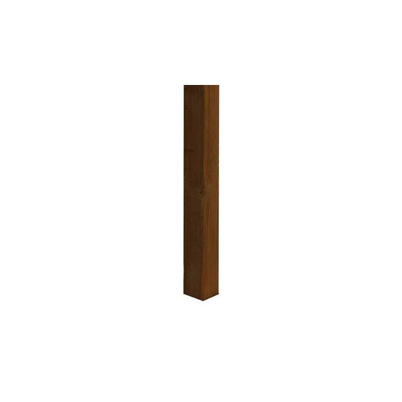 POSTE CUADRADO MARRON 240 X 7 X 7 CM