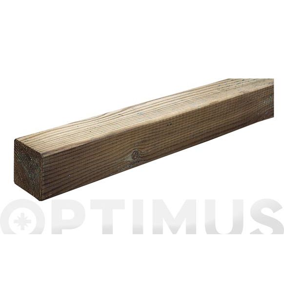 POSTE MADERA CUADRADO 7 X 7 X 100 CM