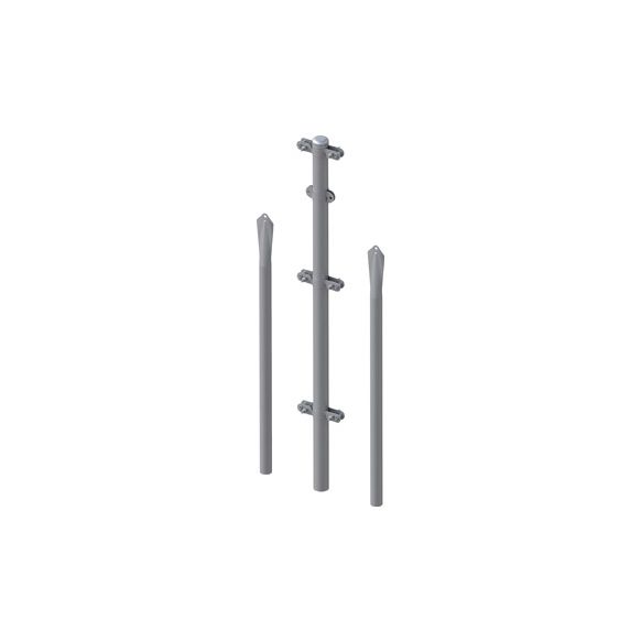 POSTE REFUERZO GALVANIZADO CONJUNTO 2/2.35 M