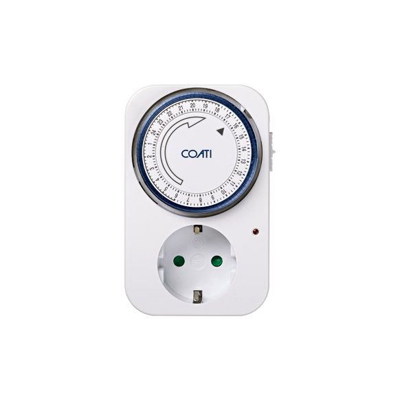 PROGRAMADOR ELECTRICO ANALOG. DIARIO BLANCO COATI