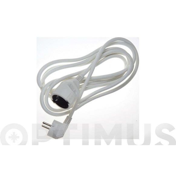 PROLONGADOR CABLE BLANCO 3X1.5 DE 3 MT 16 AMP. 250 V FAMATEL