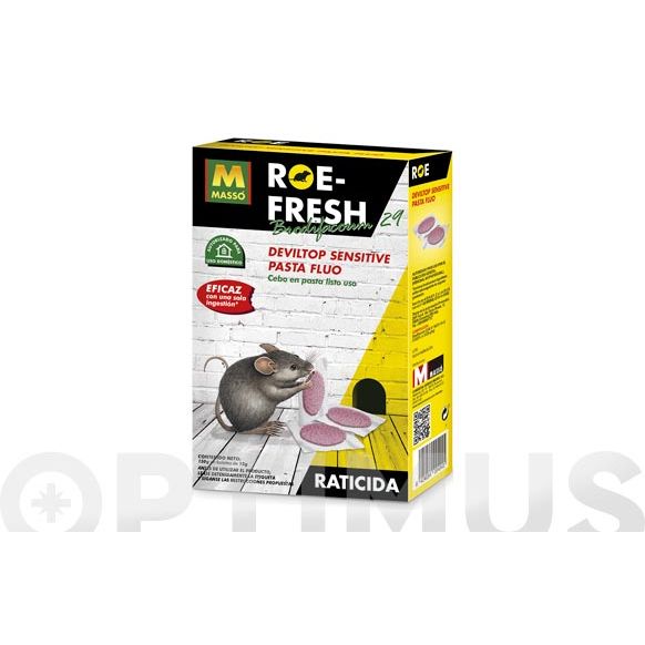 RATICIDA CEBO FRESCO ROE-FRES MONODOSIS  10 X 15 GR MASSO