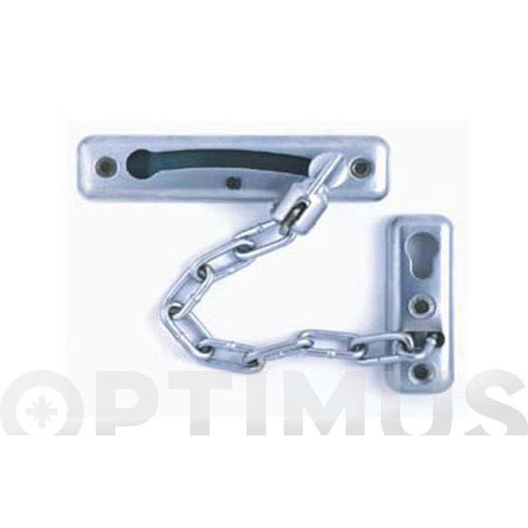 RETENEDOR CADENA PUERTA BLIST 26 CROMADO MATE QF+
