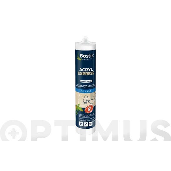 SELLADOR ACR&Iacute;LICO ACRYL EXPRESS PINTABLE 300ML BOSTIK