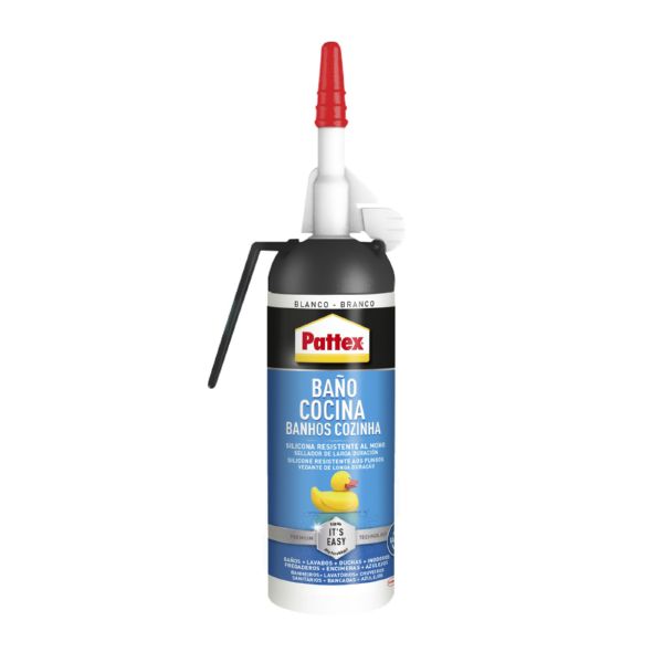 SILICONA MINI BA&Ntilde;O Y COCINA FACIL BLANCO 100ML PATTEX