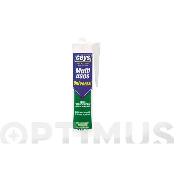 SILICONA MULTIUSOS UNIVERSAL GRIS 280ML SELLACEYS