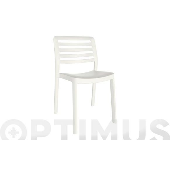 SILLA POLIPROPILENO WIND BLANCO