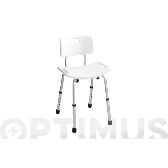TABURETE CON RESPALDO AJUSTABLE 20926 WENCO