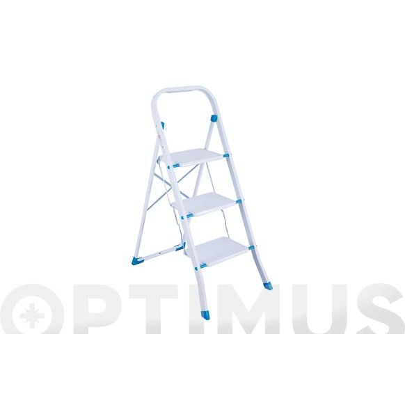 TABURETE ESCALERA PRAKTICO 3 PELDA&Ntilde;OS KYLATE 