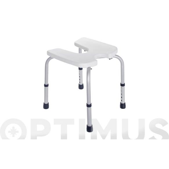 TABURETE HIGIENICO AJUSTABLE 20605 WENCO