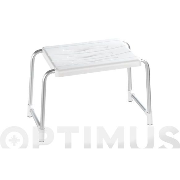 TABURETE PLATO DE DUCHA SECURA 50 X 32 X 26 CM WENKO