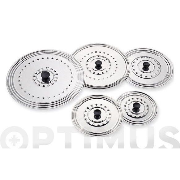 TAPA INOX ANTI-VAHO 22 CM AMBIT 